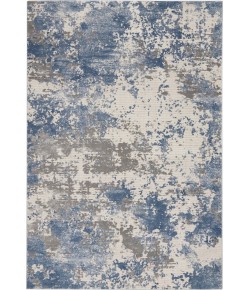 Nourison Rustic Textures - Rus08 Grey Blue Area Rug 5 ft. 3 X 7 ft. 3 Rectangle