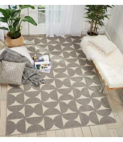 Nourison Dws03 Harper - Ds301 Grey Area Rug 5 ft. 3 X 7 ft. 3 Rectangle