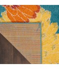 Nourison Allur Area Rug ALR06-Turquoise Multicolor