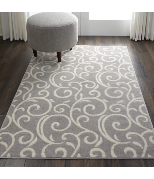 Nourison GRAFIX Area Rug Nourison Grafix Area Rug GRF19-Grey