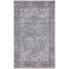 Nicole Curtis Machine Washable Series 1 Grey SR104 3 ft. X 5 ft. Rectangle Rug