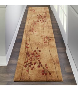 Nourison Somerset - St74 Latte Area Rug 2 ft. 3 X 10 ft. Rectangle