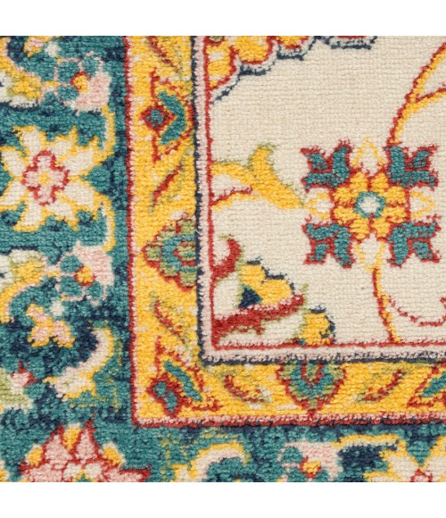 Nourison Home Nourison Essentials Ivory Gold NRE05 6 ft. X 9 ft. Rectangle Rug