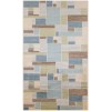 Nourison Astra Machine Washable Blue Green Multi ASW09 2 ft. 2 in. X 8 ft. Rectangle Rug