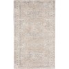 Nourison Astra Machine Washable Beige ASW12 2 ft. X 6 ft. Rectangle Rug