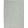 Nourison Courtyard - Cou01 Ivory Aqua Area Rug 4 ft. X 6 ft. Rectangle