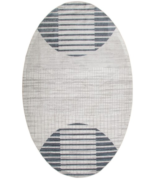 Nourison Astra Machine Washable Ivory Blue Rug ASW03 7 ft. 10 in. Round - Rugs Town Nourison Astra Machine Washable Ivory Blue ASW03 7 ft. 10 in. Round Rug