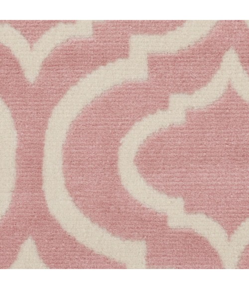 Nourison Jubilant Round Area Rug JUB19-Pink