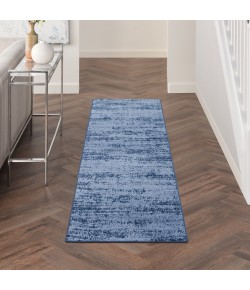Nourison Essentials - Nre03 Denim Area Rug 2 ft. 2 in. X 7 ft. 6 in. Runner
