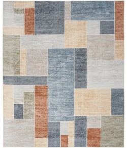 Nourison Home Astra Machine Washable ASW09 Multicolor 9 ft. X 12 ft. Area Rug