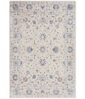 Nourison Sleek Textures Ivory Rug SLE09 5 ft. 3 in. X 7 ft. 3 in. Rect. - Rugs Town Nourison Sleek Textures Ivory SLE09 5 ft. 3 in. X 7 ft. 3 in. Rect. Rug