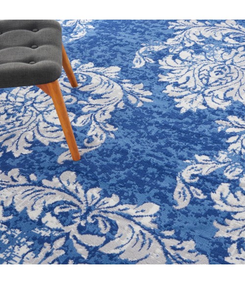 Nourison WHIMSICLE Area Rug Nourison Whimsicle Area Rug WHS11-Navy Ivory
