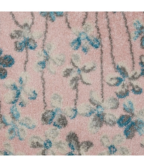 Nourison Tranquil Runner Area Rug TRA04-Pink
