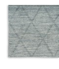 Nourison Wool Haven Blue WOH01 2 ft. X 6 ft. Rect. Rug