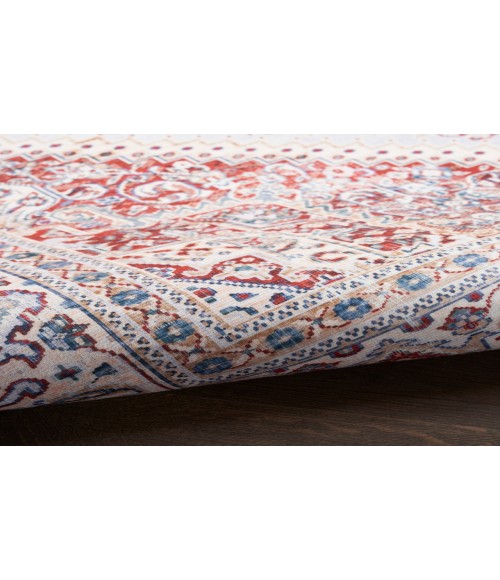 Nourison Vintage Home Ivory Red VNH01 5 ft. X 7 ft. Rectangle Rug