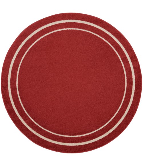 Nourison Nourison Essentials Area Rug NRE02 Brick/Ivory