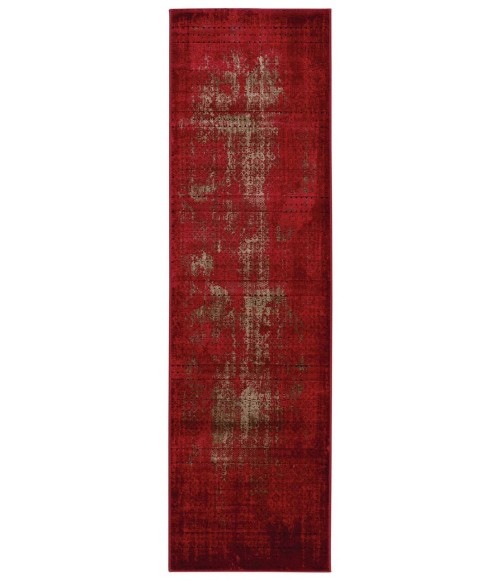 Nourison Karma Runner Area Rug KRM01-Red