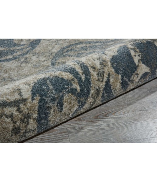 Nourison Maxell Runner Area Rug MAE10-Ivory/Blue
