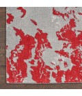 Nourison Twilight Area Rug TWI21 Grey/Red 2'3" x 3'