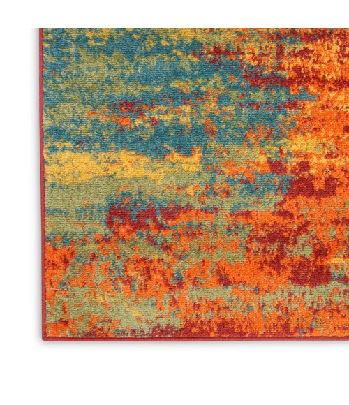 Nourison Home Nourison Essentials Flame Rug NRE06 4 ft. X 6 ft. Rectangle - Rugs Town Nourison Home Nourison Essentials Flame NRE06 4 ft. X 6 ft. Rectangle Rug