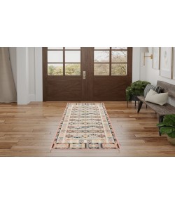 Nourison Washable Decor Ivory Multicolor WSD05 2 ft. X 6 ft. Rectangle Rug