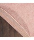 Nourison Essentials Pink Area Rug NRE01-Pink