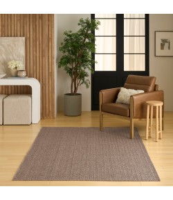 Nourison Home Tulum TLM02 Brown 5 ft. 3 in. X 7 ft. Area Rug