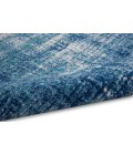 Calvin Klein River Flow Area Rug RFV02 Teal/Ivory Blue