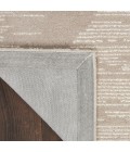 Michael Amini Ma30 Star Area Rug SMR02 Taupe/Ivory 5'3" x 7'3"