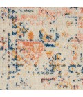 Nourison Tranquil Area Rug TRA06 Ivory/Multicolor 2'3" x 7'3"