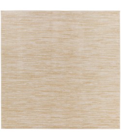 Nourison Home Nourison Essentials Ivory Gold NRE01 9 ft. Square Rug