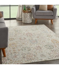 Nourison Home Twilight TWI13 Ivory/Multi 5 ft. 6 in. X 8 ft. Area Rug