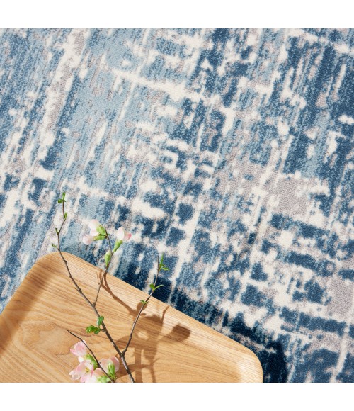 Calvin Klein Enchanting Area Rug ECH04 Seaglass/Ivory