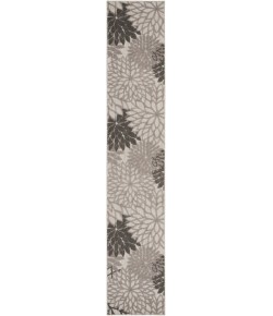 Nourison Aloha - Alh05 Silver Grey Area Rug 2 ft. 3 X 12 ft. Rectangle