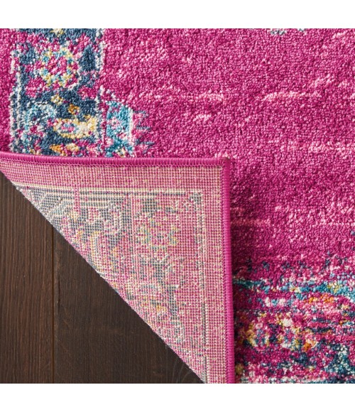 Nourison Passion Runner Area Rug PSN03-Fuchsia