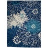 Nourison Passion - Psn17 Navy Ivory Area Rug 3 ft. 9 X 5 ft. 9 Rectangle