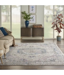 Kathy Ireland Royal Terrace - Ki46 Ivory Multicolor Area Rug 8 ft. 10 in. X 11 ft. 10 in. Rectangle