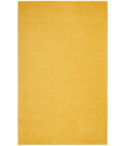 Nourison Essentials - Nre01 Yellow Area Rug 9 ft. X 12 ft. Rectangle