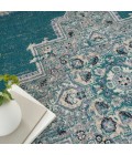 Nourison Passion Area Rug PSN03 Tur/Grey 5'3" x 7'3"