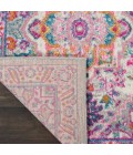 Nourison Passion Runner Area Rug PSN20-Light Grey/Pink