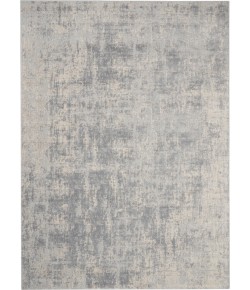 Nourison Home Rustic Textures RUS01 Ivory/Silver 7 ft. 10 in. X 10 ft. 6 in. Area Rug