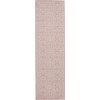 Nourison Jubilant - Jub06 Ivory Pink Area Rug 2 ft. 3 X 7 ft. 3 Rectangle