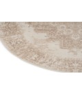 Nourison Grafix Ivory Beige GRF14 5 ft. 3 in. Round Rug