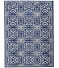 Nourison Jubilant Area Rug JUB06-Navy/Ivory