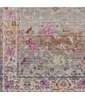 Nourison Vintage Kashan Runner Area Rug VKA01-Grey