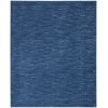 Nourison Essentials - Nre01 Navy Blue Area Rug 8 ft. X 11 ft. Rectangle