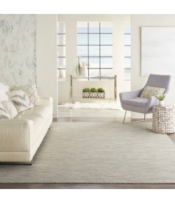Nourison Positano - Pos01 Light Grey Area Rug 10 ft. X 14 ft. Rectangle