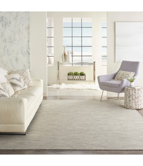 Positano Area Rug Nourison Positano Area Rug POS01 Light Grey 10' x 14'