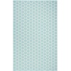 Nourison Reversible Indoor Outdoor Aqua RVB01 4 ft. X 6 ft. Rect. Rug