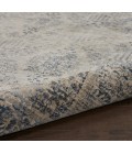 kathy ireland Home Malta Area Rug MAI12-Ivory/Blue